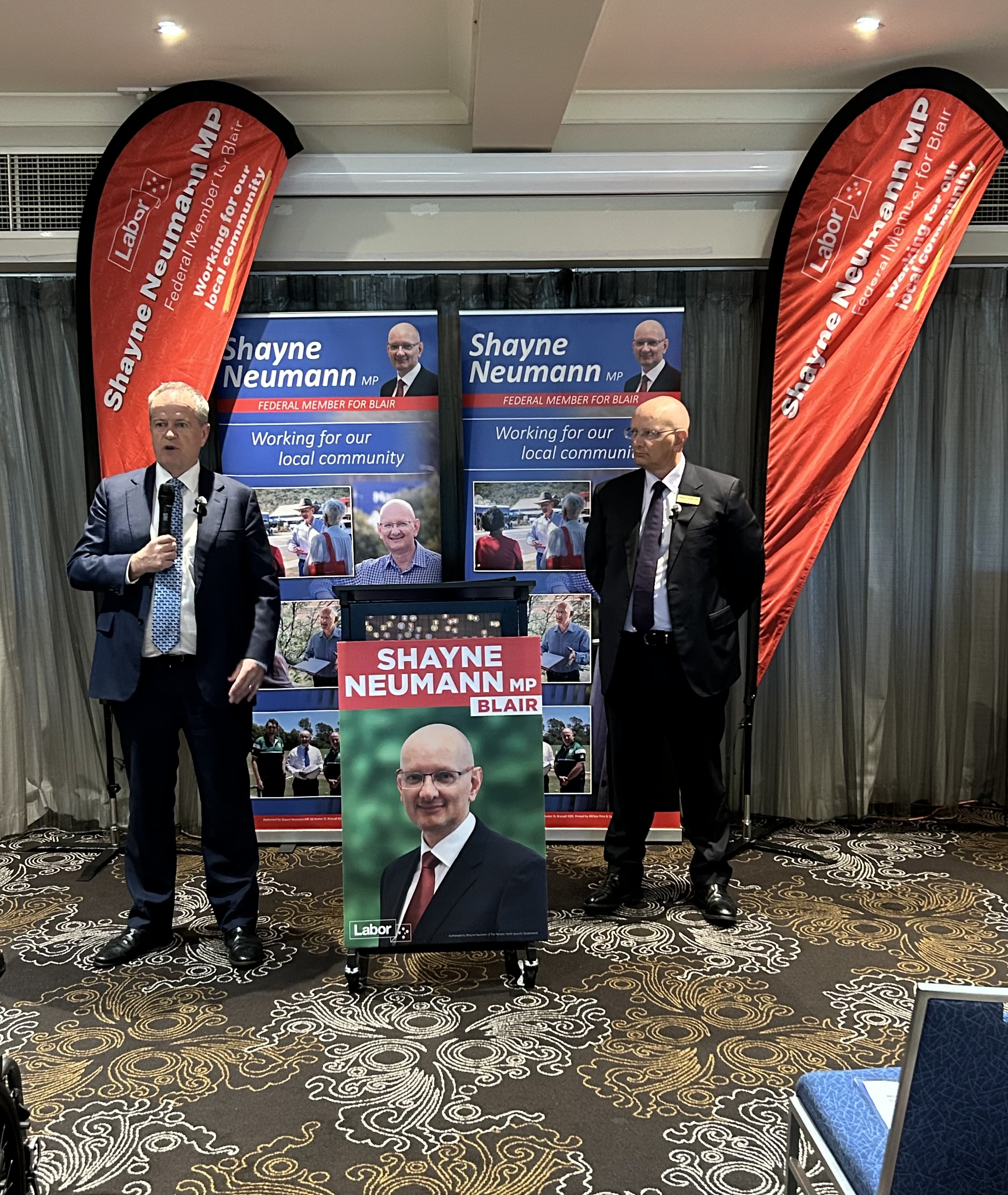 NDIS MINISTER BILL SHORTEN SHOWS SUPPORT FOR IPSWICH DISABILITY COMMUNITY Main Image